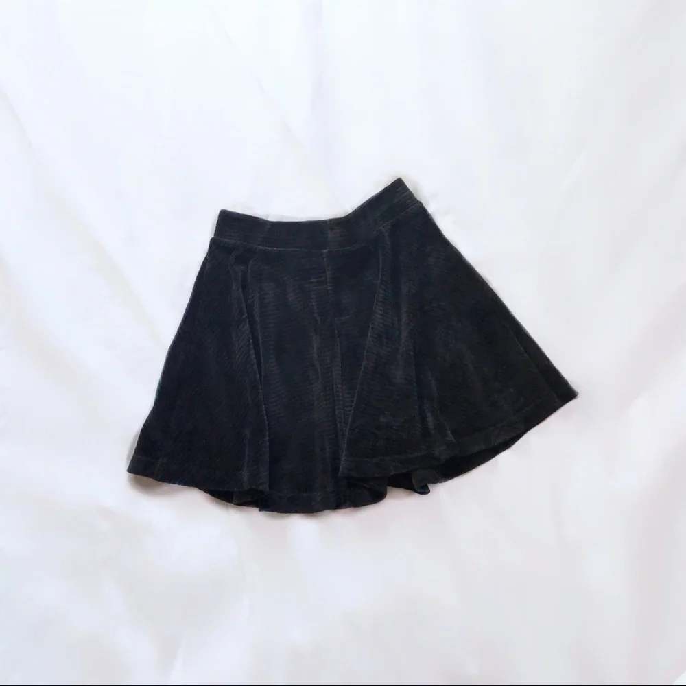 3 for $25 : topshop ⋆ velvet skirt